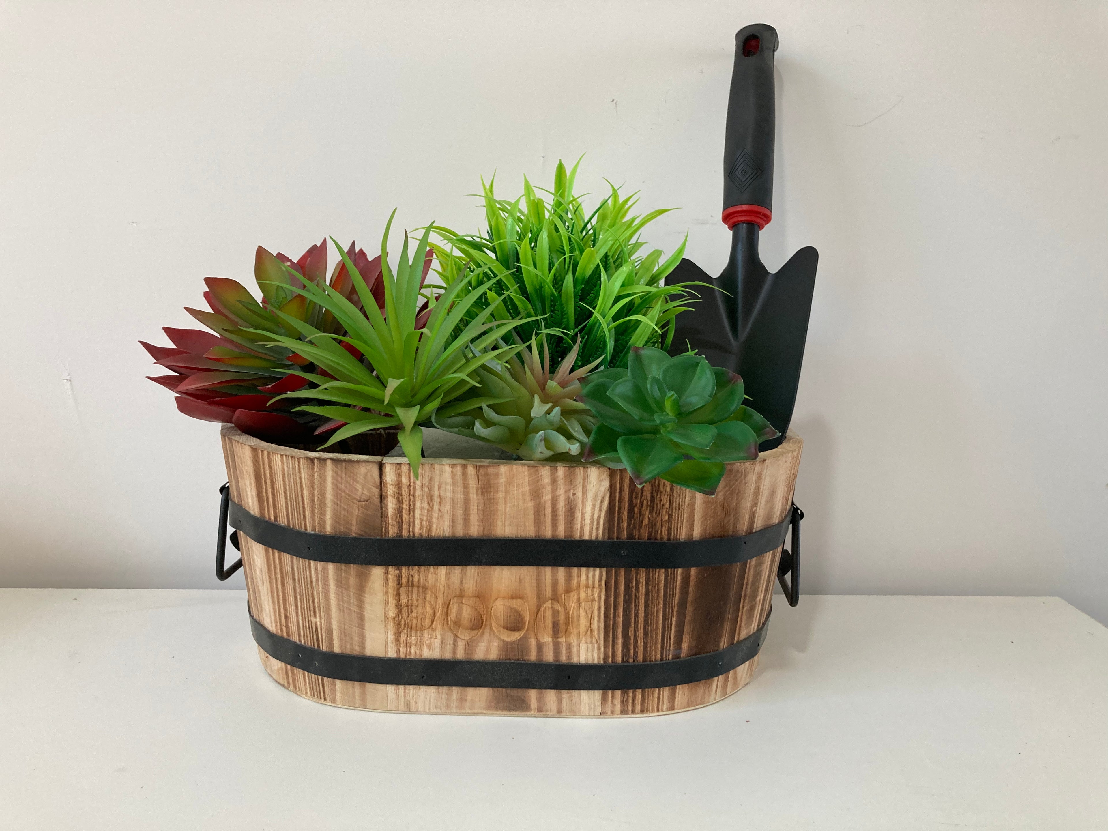 Wooden Flower Pot – Style 1