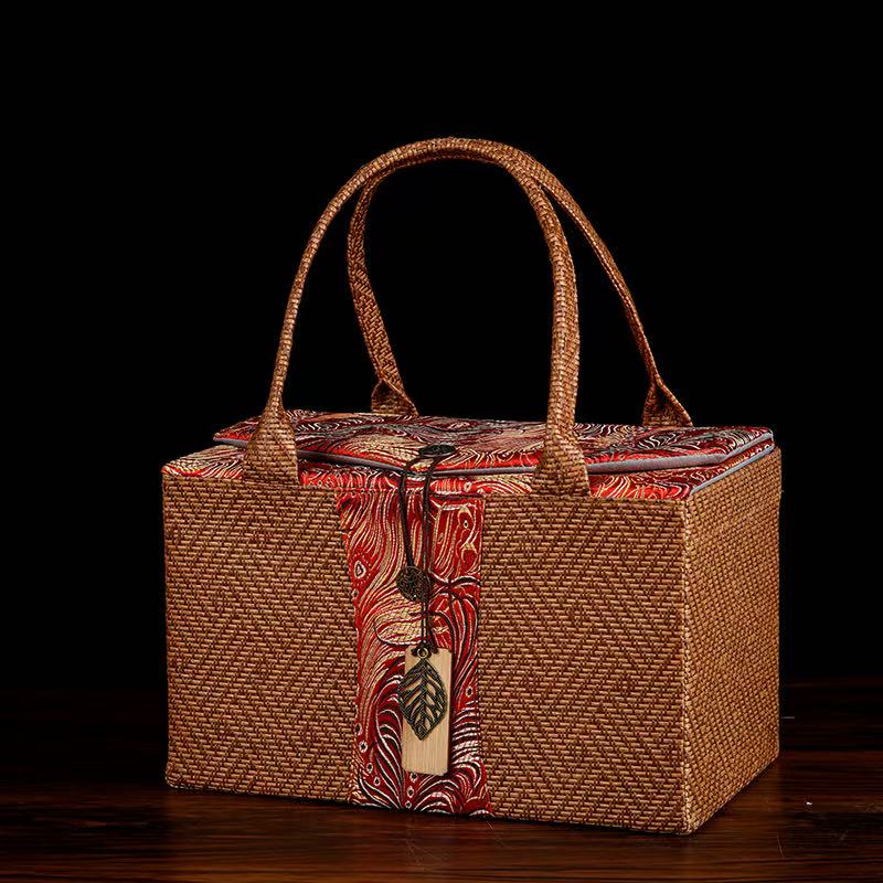 Canvas Gift Bag & Storage Box Set – Style 1