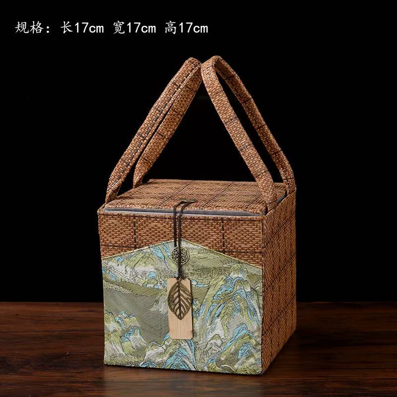 Canvas Gift Bag & Storage Box Set – Style 4