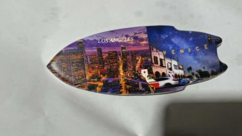 Hawaii Surfboard Fridge Magnets – Set of 24 Tropical Designs